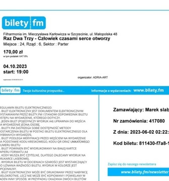 RAZ, DWA, TRZY - Szczecin Filharmonia 4 X 2023