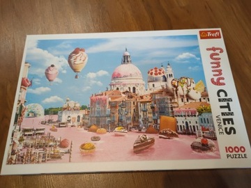 Puzzle 1000 trefl funny cities venice