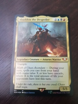 Abaddon the despoiler FOIL