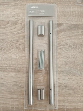 IKEA LANSA uchwyty 245mm, pakowane po 2sztuki