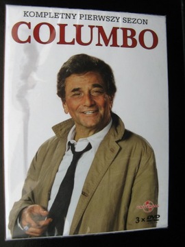 Columbo sezon 1, BOX 3 DVD, polski lektor/Nowa