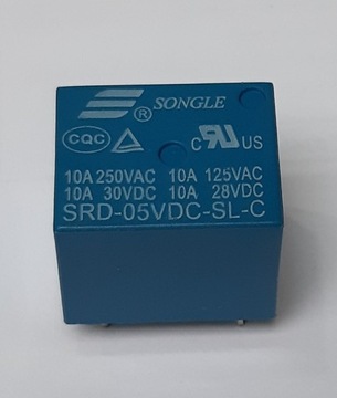 Przekaźnik 5V SONGLE SRD-05VDC-SL-C