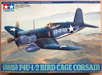 VOUGHT F4U-1/2 Corsair "Bird Cage"  skala 1/48 TAMIYA + dodatek 