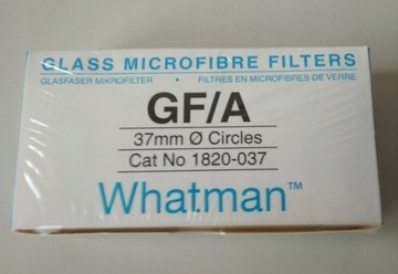 WHATMAN Filtry Glass fiber filter GF/A, 37 mm