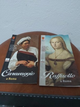 Przewodniki Raffaello i Carawaggio w Rzymie
