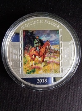 Wojciech Kossak medal Józef Piłsudski