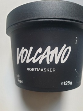 LUSH Volcano 125g maska do stóp 