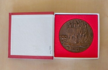 Medal - 100 Lat Ruchu Robotniczego w Polsce