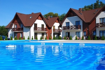 Apartament Lazurowy w Łebie nad morzem z basenem