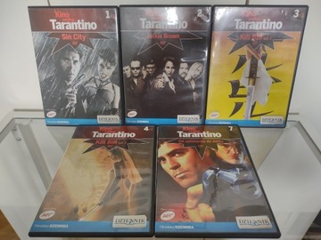 Pakiet 5 DVD kolekcja filmów kino Tarantino