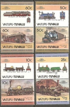 Znaczki Mi37/44 Tuvalu 1985