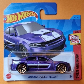 Hot Wheels 20 Dodge Charger Hellcat SRT opis