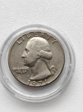 Quarter dollar USA 1971 D