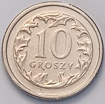 10 gr groszy 2005 r. 