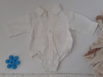 body GAP baby białe newborn 56 cm 1-3 M