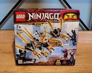 Lego Ninjago 70666 Złoty Smok nowy zestaw