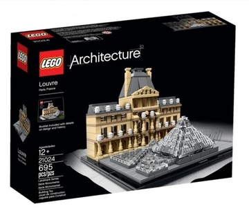 LEGO ARCHITECTURE 21024 Luwr Paryż Nowy