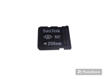 KARTA PAMIĘCI SANDISK M2 256MB