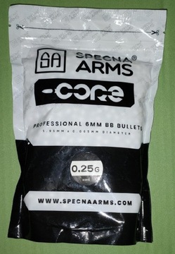 Kulki ASG Specna Arms 6mm 0,25 g 0,5kg białe 