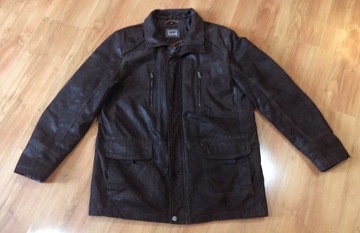 Kurtka męska skóra brąz antik leather r.54_XL 90z