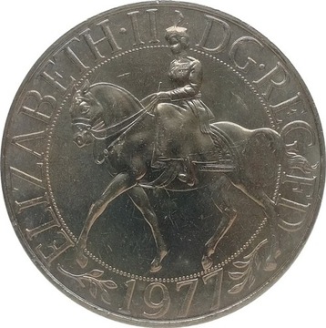 Wielka Brytania 25 new pence 1977, KM#920