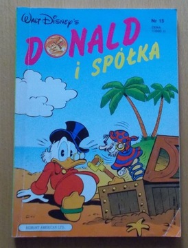 DONALD I SPÓŁKA 1992 nr 15  stan bdb