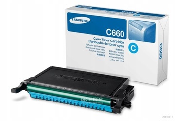 Toner Samsung CLP-C660A niebieski (cyan)