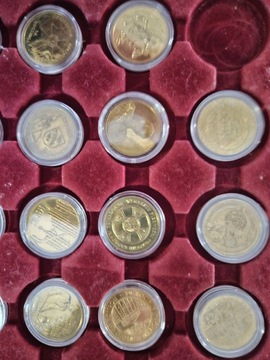 34 monety kolekcjonerskie o nominale 2zł