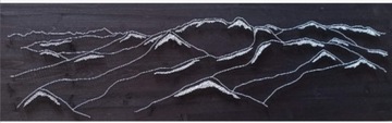 STRING ART, Góry, Tatry, XXL