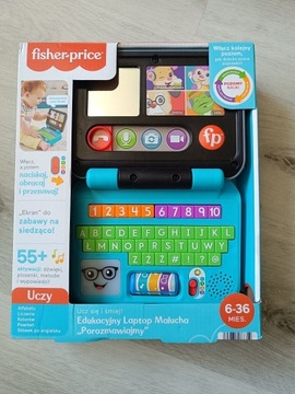 Edukacyjny laptop Malucha Fisher Price 