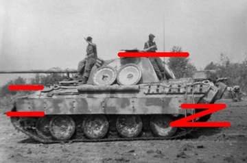 Panzer V Panther prawdopodobnie we Włoszech