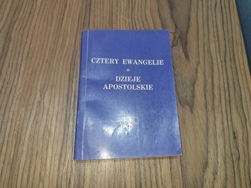 Cztery Ewangelie Dzieje Apostolskie F. Gryglewicz 