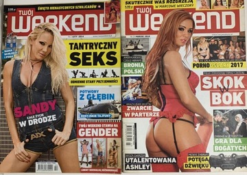 2x Twój Weekend 2/14 i 3/16 magazyn erotyczny