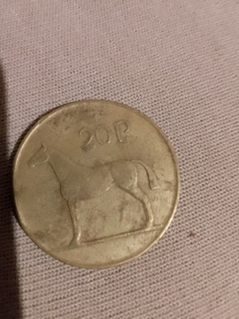 Moneta 20p eire 1988 