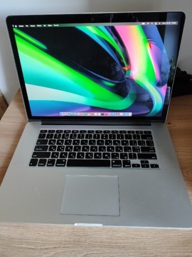 Apple MacBook Pro A1398 i7 2.5Ghz 16GB 2014