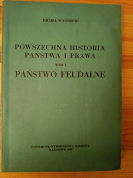 Powszechna historia państwa i prawa PWN 1968