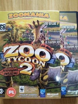 Zoo Tycoon 2 Afrykańskie Zwierzaki PL Premierowa