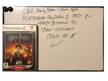 Harry Potter i Czara Ognia PS2 [PL]