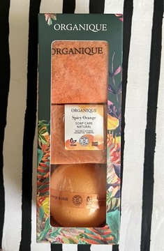 Organique duży zestaw prezentowy Pomarańczowa Oaza