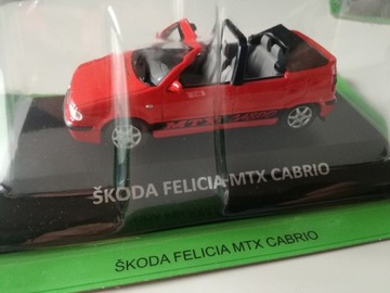 DeAgostini Skoda Felicia MTX Cabrio (1/43) 