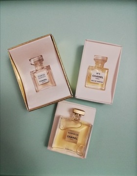 Chanel perfumy Zestaw