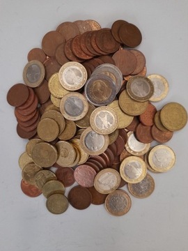 Zestaw 0,6 kg monet euro