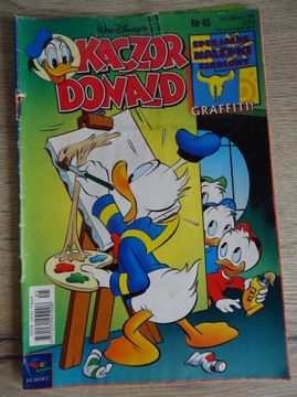 DISNEY__ KOMIKS KACZOR DONALD__ nr  45/1999