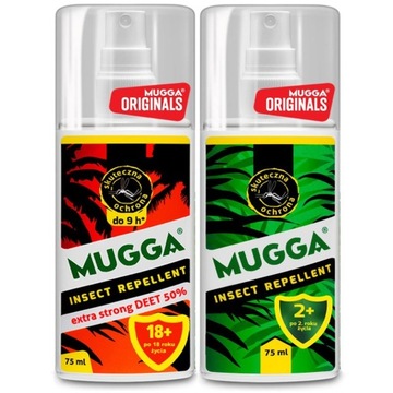 Mugga - przeciw komarom i kleszczom - zestaw