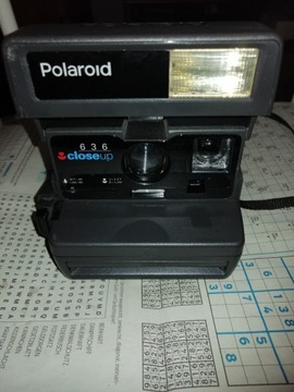 Aparat Polaroid 636 Closeup