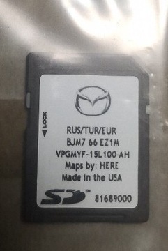 Karta SD Mazda oryginalna