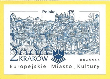 Bl.170 A-B(3679) Kraków-Europ.Miasto Kultury 2000 