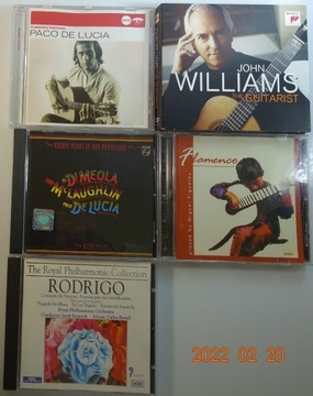 Paco de Lucia, John Williams i inni 7CD