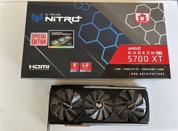 Karta graficzna Radeon NITRO + RX5700 XT 8 GB