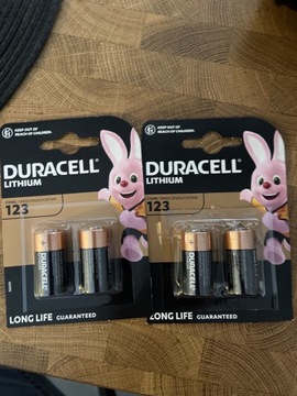 Sprzedam baterie CR123 Duracell